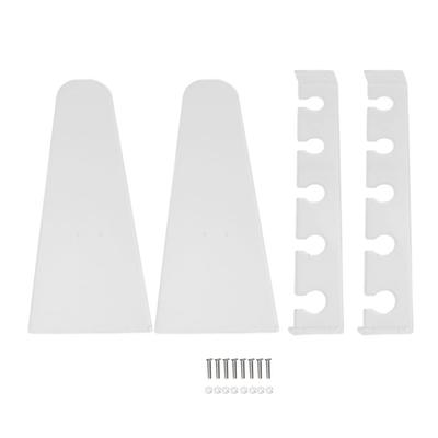 2 Tier Champagne Glass Holder 10 Slot Detachable Acrylic Champagne Flute Stand for Party Living