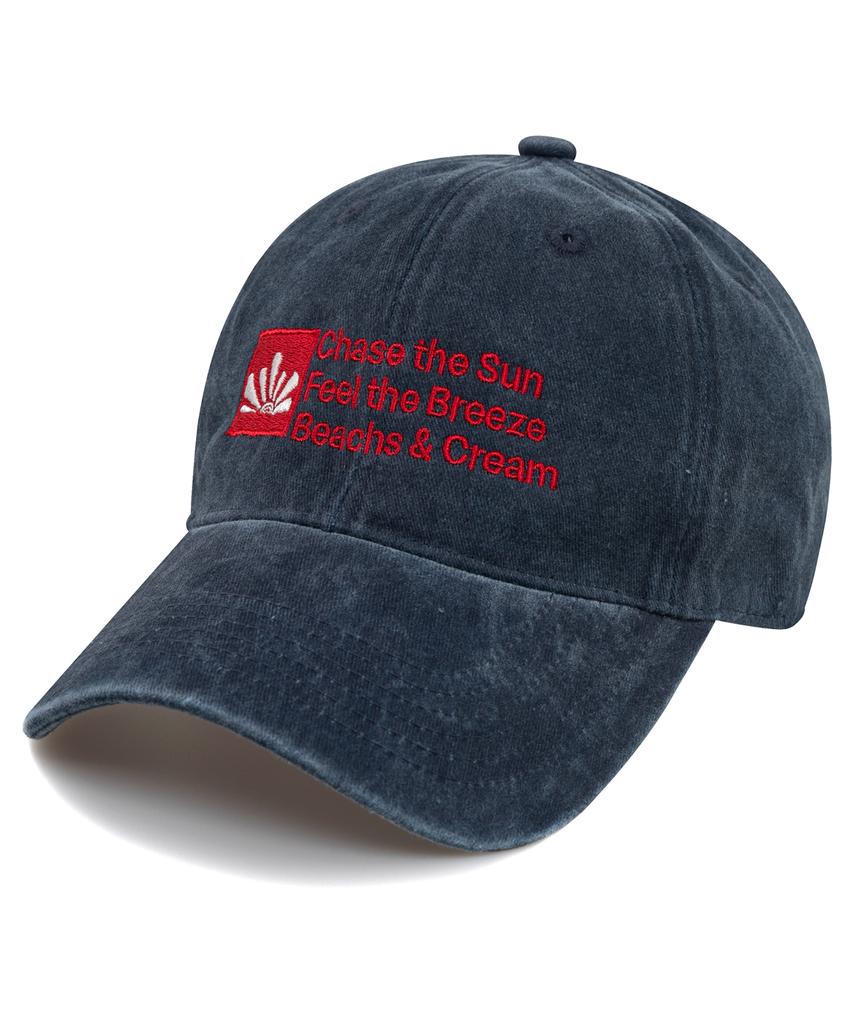 Bichiseuaenkeulim Chase The Sun Ball Cap-Stone Navy