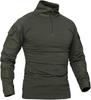 Neuer Stil Herren Tarnung Schnelltrocknendes Langarm Trainingsshirt, Modische Outdoor Bekleidung.