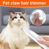 Dog Paw Trimmer,Furry Basics Pet Hair Trimmer,Saffory Dog Paw Trimmer with LED Light,Low Noise USB Rechargeable,Waterproof