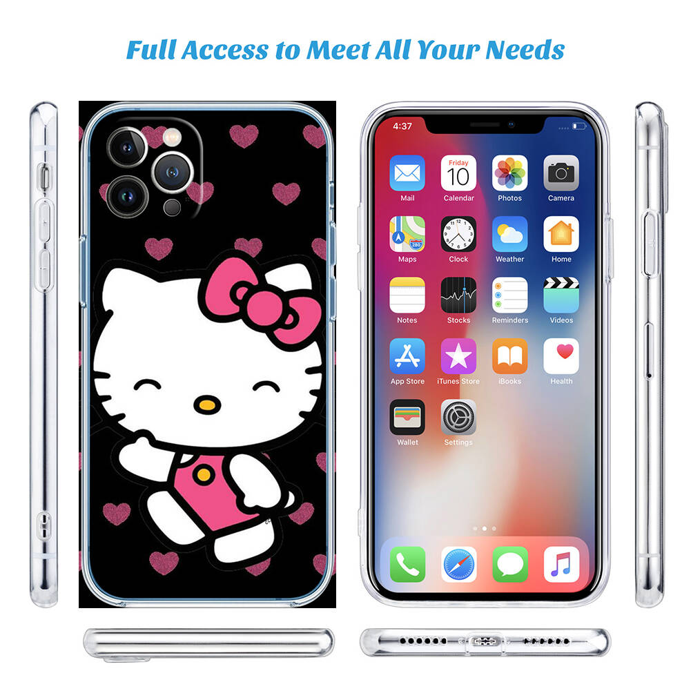 Hello kitty Phone Case for Motorola G14 G15 G24 G30 G31 G32 G34 G41 G42 G51 G52 G50 G60S G60 G62 G72 G71 G73 G84 G85 G200 E32