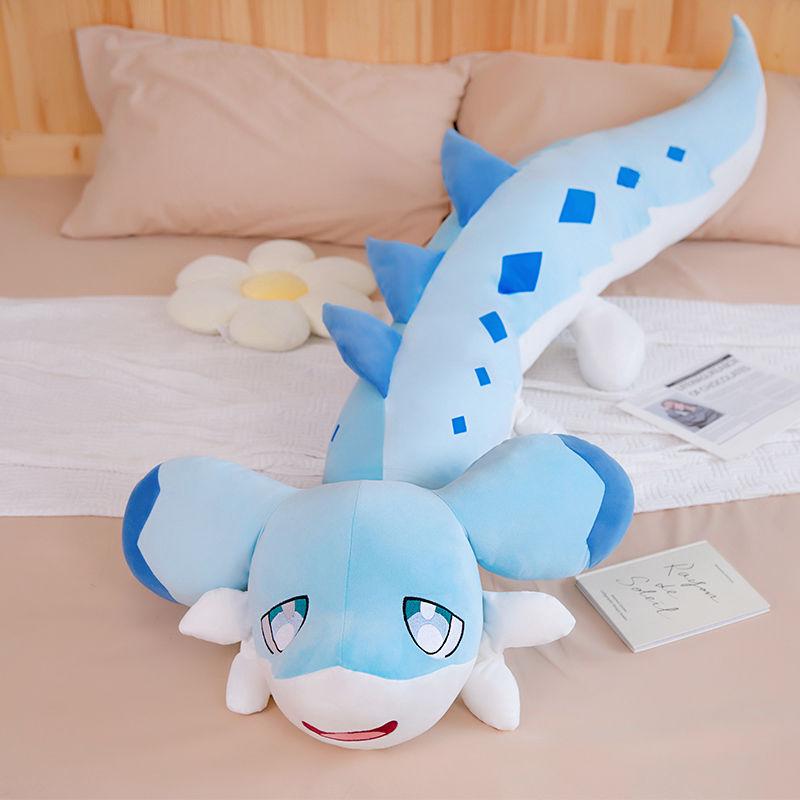 Palworld Blue Swift Howler Plush Toy - Long Body Pillow Ragdoll Gift