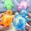Glitter Cartoon Animal Sensory Fidget Toy for Adults Kids Cute Pig Duck Turtle Squeeze Toy for Stress Relief Easter Basket