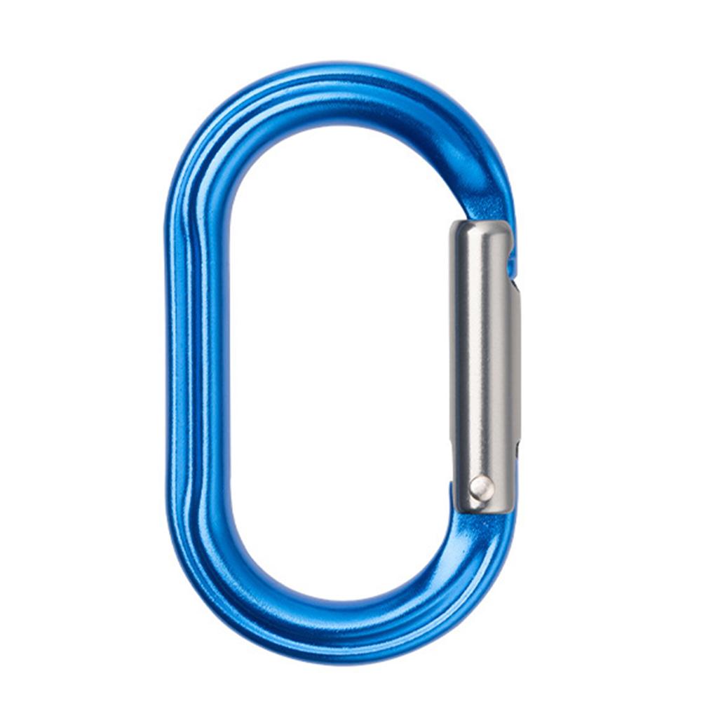 Rock Climbing Carabiner Light Weights Twist Carabiner Hook with Screwgate Spring Snap Keychains Clip Hook Buckle