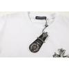 W389 CHROME HEARTS 2026 Summer New High Quality Cotton Round Neck Loose Large Size T-shirt Couple T-shirt