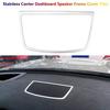 Stainless Steel For BMW X5 X6 E70 E71 Auto Dashboard Speaker Stereo Cover Trims