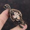 Birds Eye Jasper Pendant Copper Wire Wrapped Pendant Copper Jewelry Handmade Pendant Wire Wrapped Gemstone Jewelry Tortoise Pendant For Gift