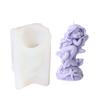 Mermaid Princess Candle Silicone Mold DIY Handmade 3D Ocean Plaster Epoxy Resin Mould Gypsum Molds Desktop Decoration