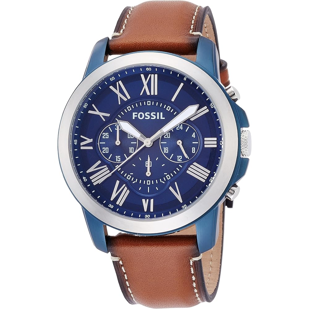 Fossil Grant FS5151 Men s Watch Stainless Steel Analog Water Resistant
