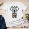 Kawaii Koala Bear Bubble Tea Drink Koala Loves Boba Tea Premium Unisex T-shirt