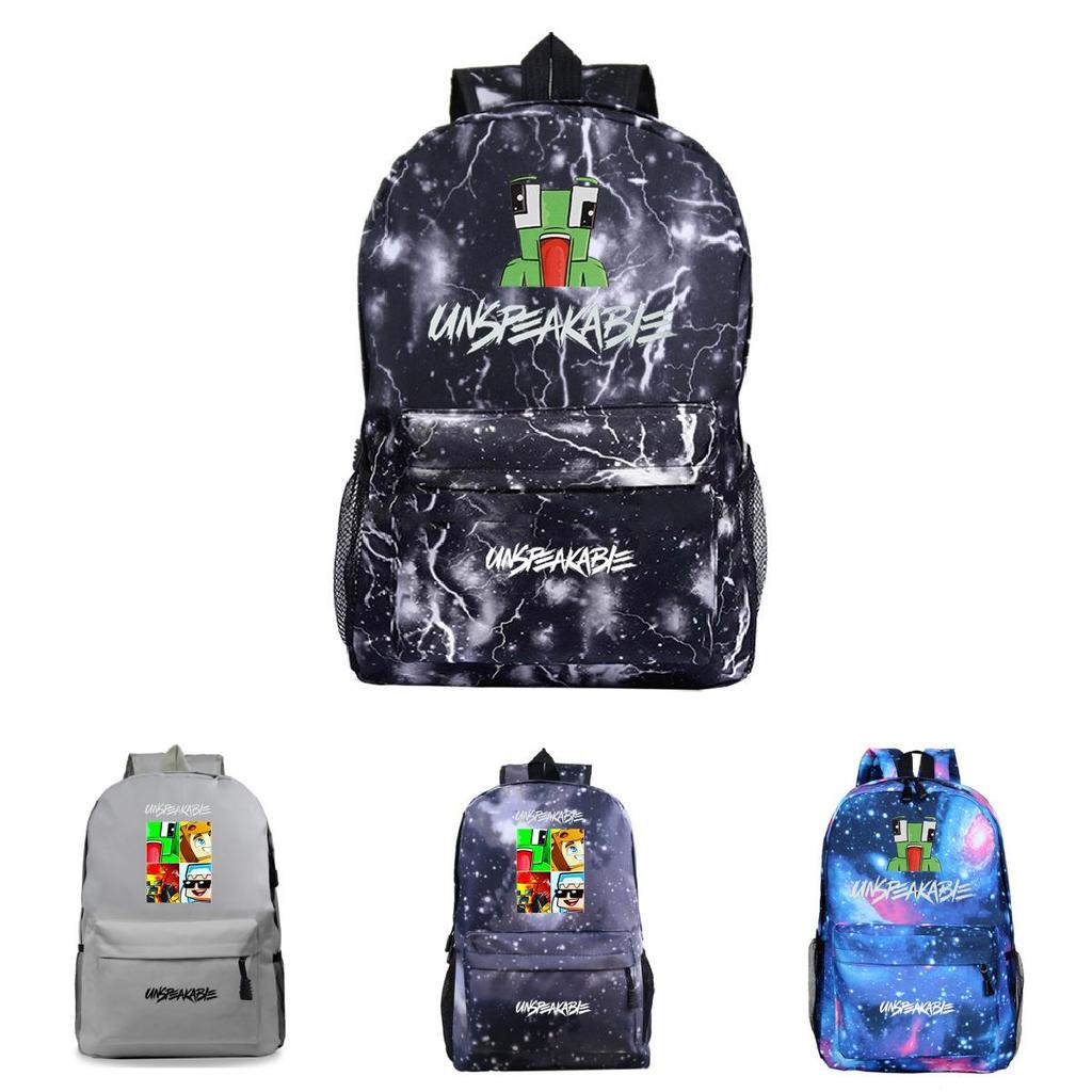 Unspeakable Backpack With Large Capacity For Boys And Girls