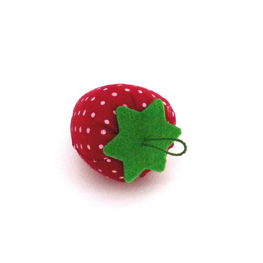 Cute Strawberry Style Pin Cushion Pillow Needles Holder Sewing Craft Kit _BE Cute Strawberry Style Pin Cushion Pillow Needles Holder Sewing Craft Kit _BE