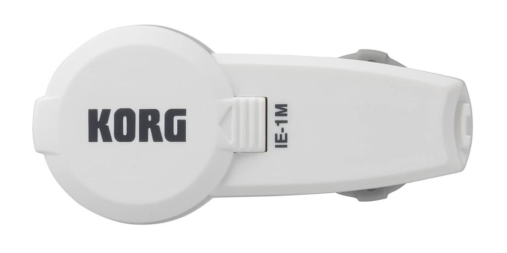 KORG In-Ear Metronome IE-1M, an ultra-compact earphone-style metronome perfect for playing musical instruments, practicing solo, jogging, and
