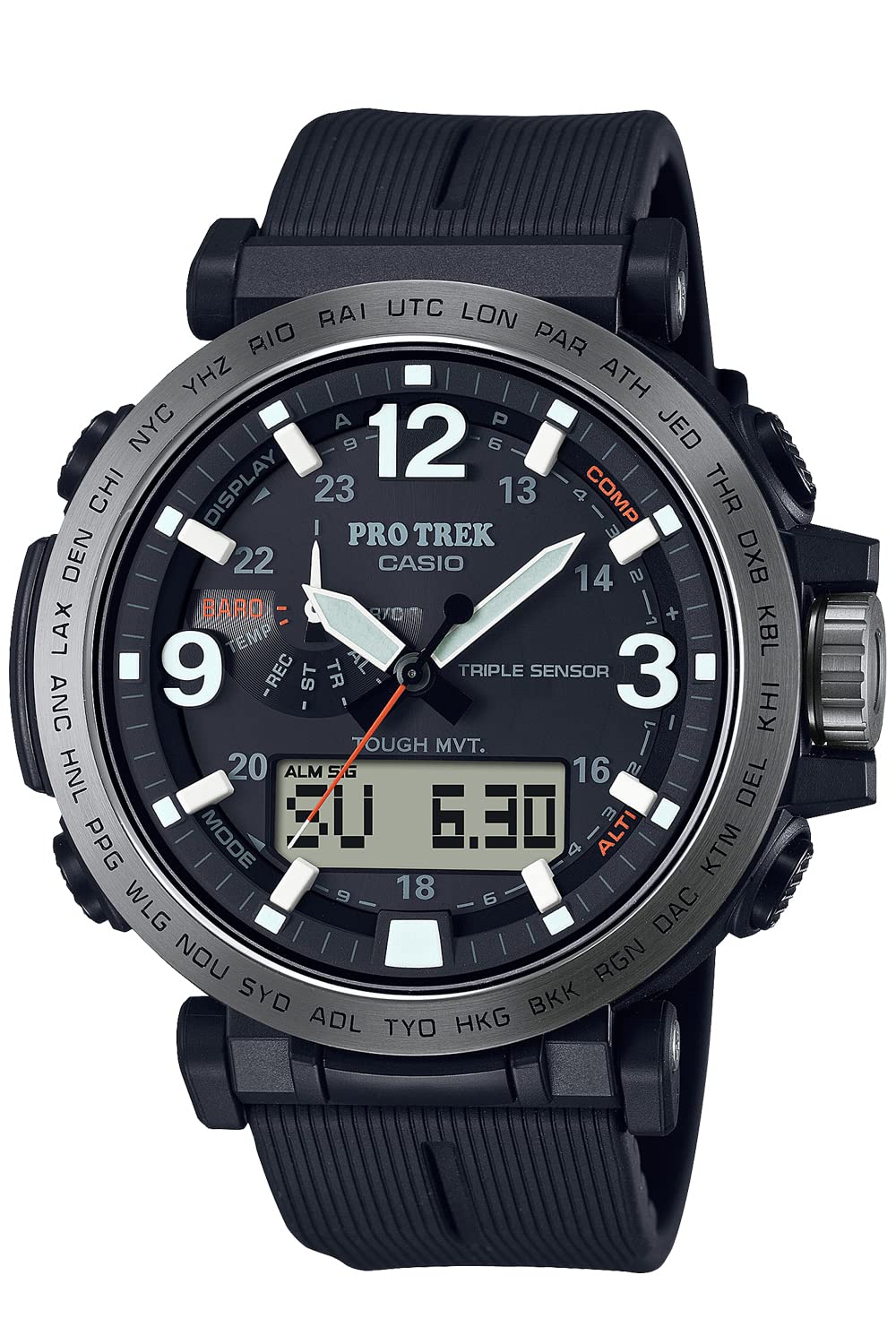 

Protrek Watch Line Radio Solar Biomass Plastic Black [Casio] [Climber PRW-6611Y-1JF для чоловіків