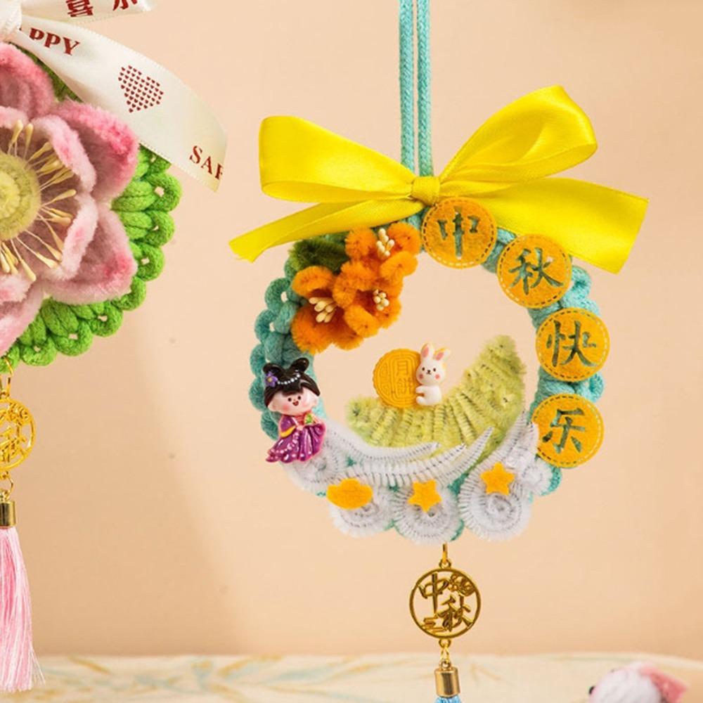 

Rabbit Mid Autumn Festival Decoration DIY Car Accessories DIY Material Gift Style 1