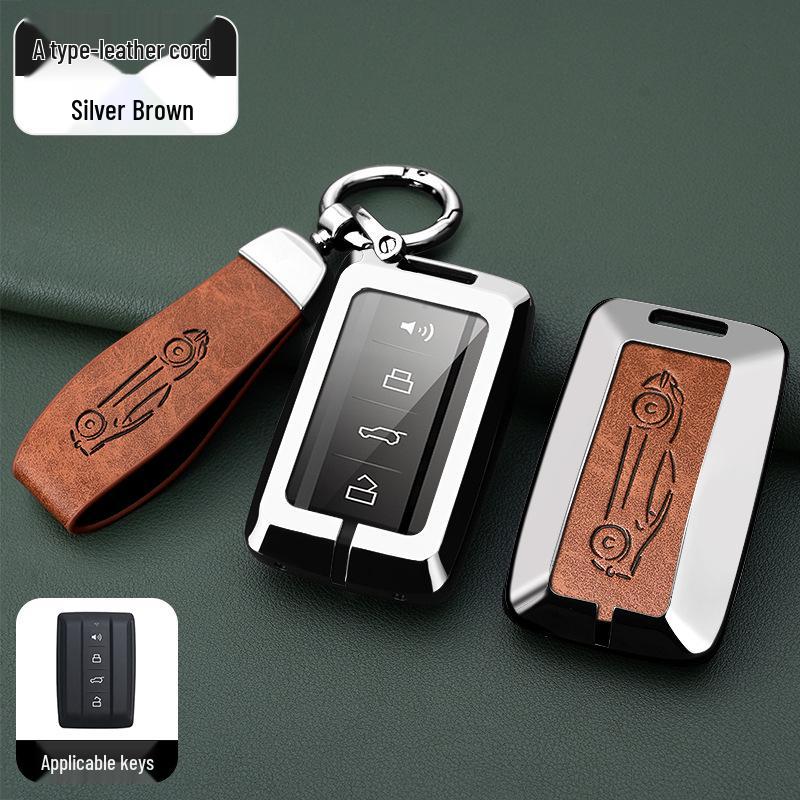 Tank 300 Car Key Cover Set: Compatible Key Shell & Protective Wrap with Buckle