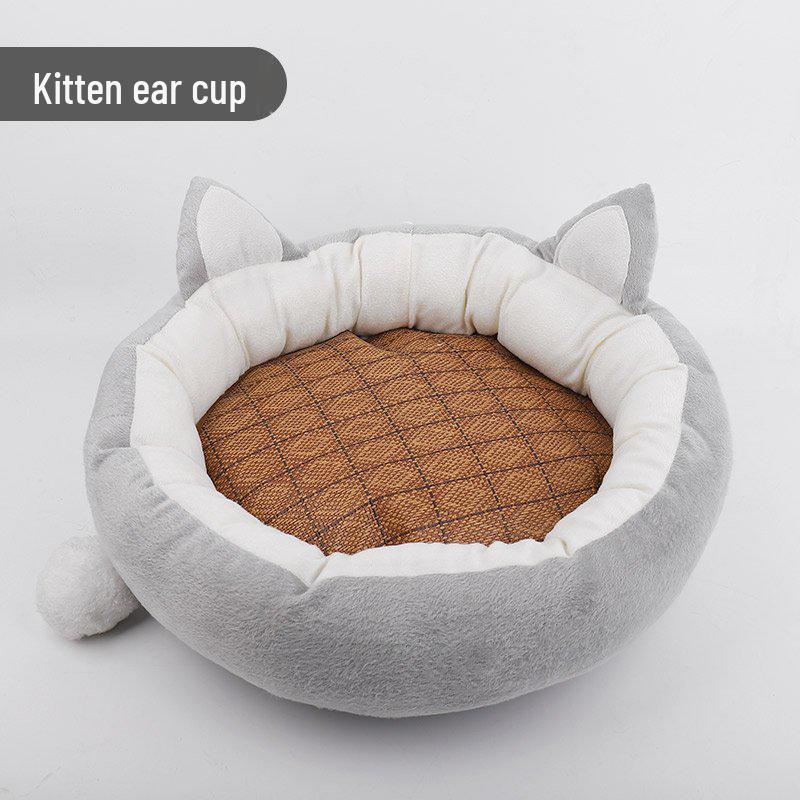 Waschbares Katzen- & Hundebett: Sommer- & Ganzjahresnutzung