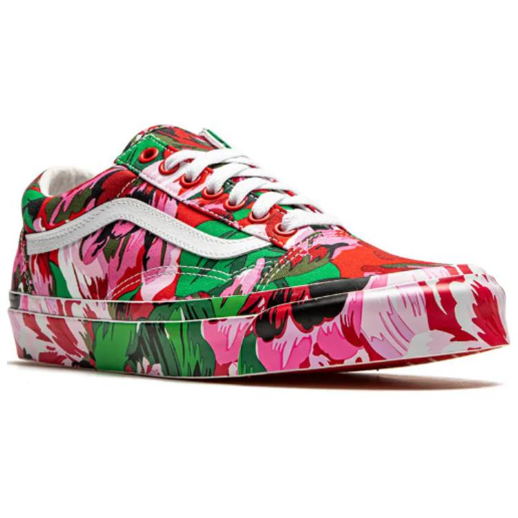 Vans Kenzo X Vans Og Old Skool Lx 'Floral Red' VN0A4P3X02G