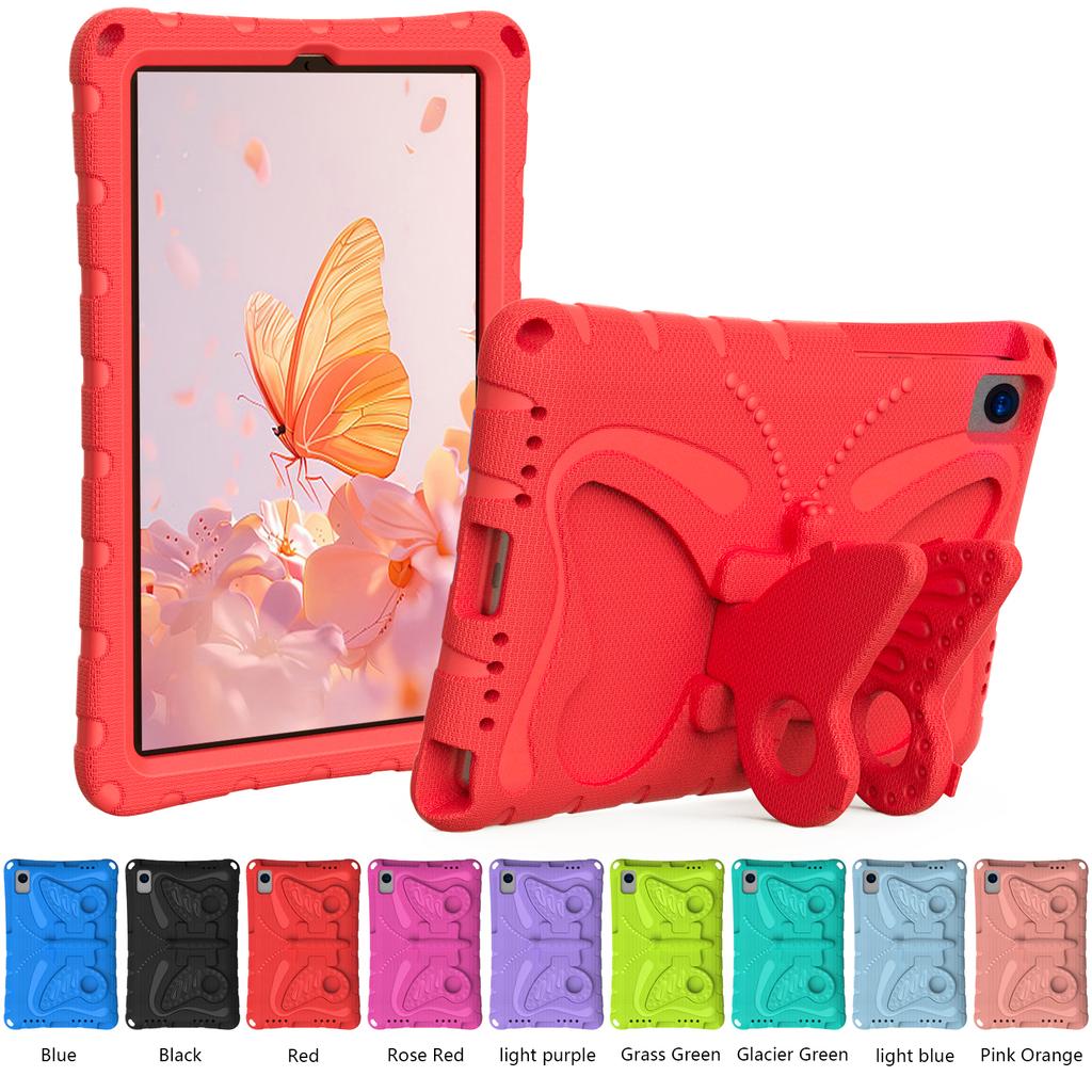 EVA Kids Cute Case for Tab M10 FHD PLUS TB-X606F 10.3 inch K10 TB-X6C6F Cartoon 3D Stand Big Butterfly Tablet Cover
