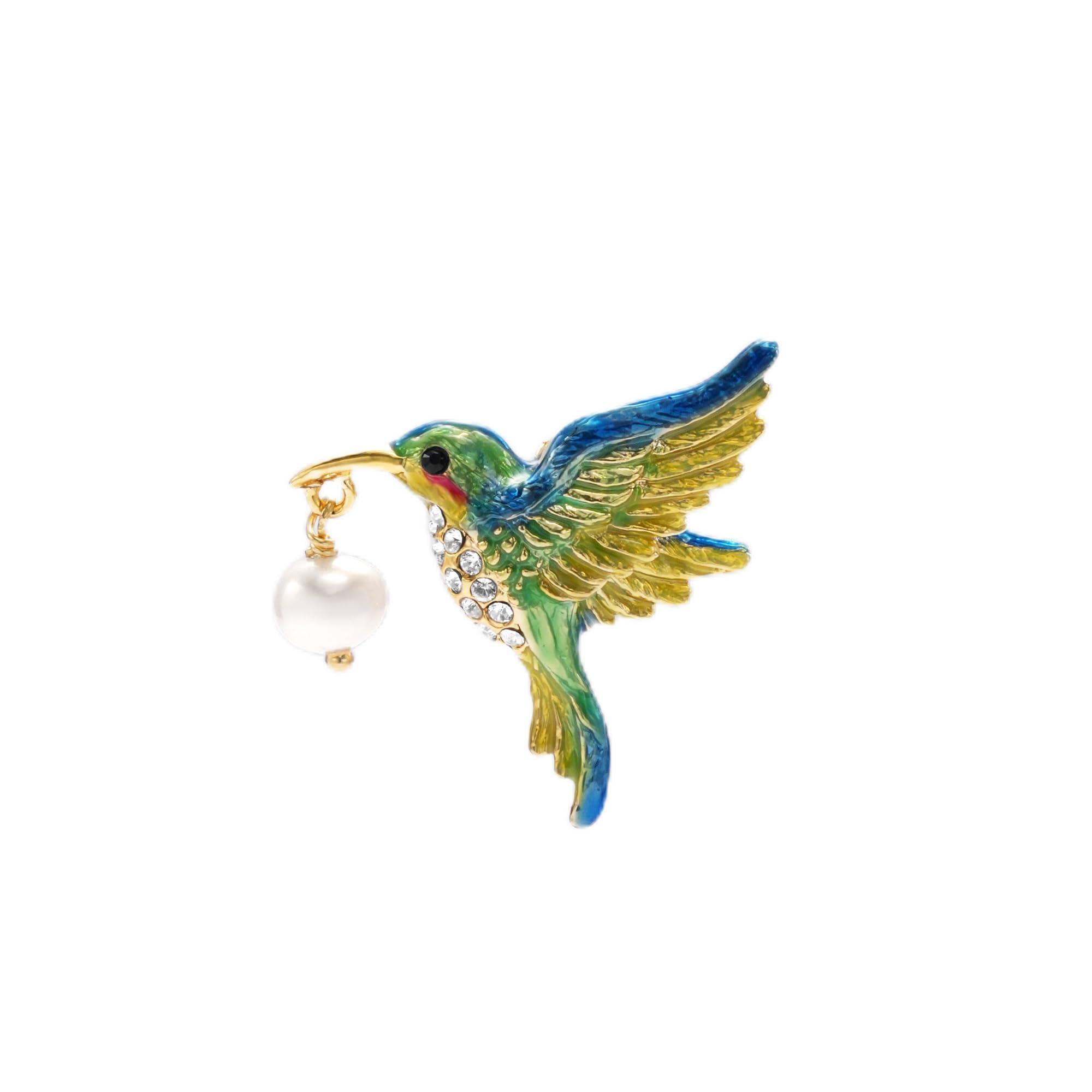 

Hummingbird Brooch VBRV4664 B2 [Vendome Boutique]