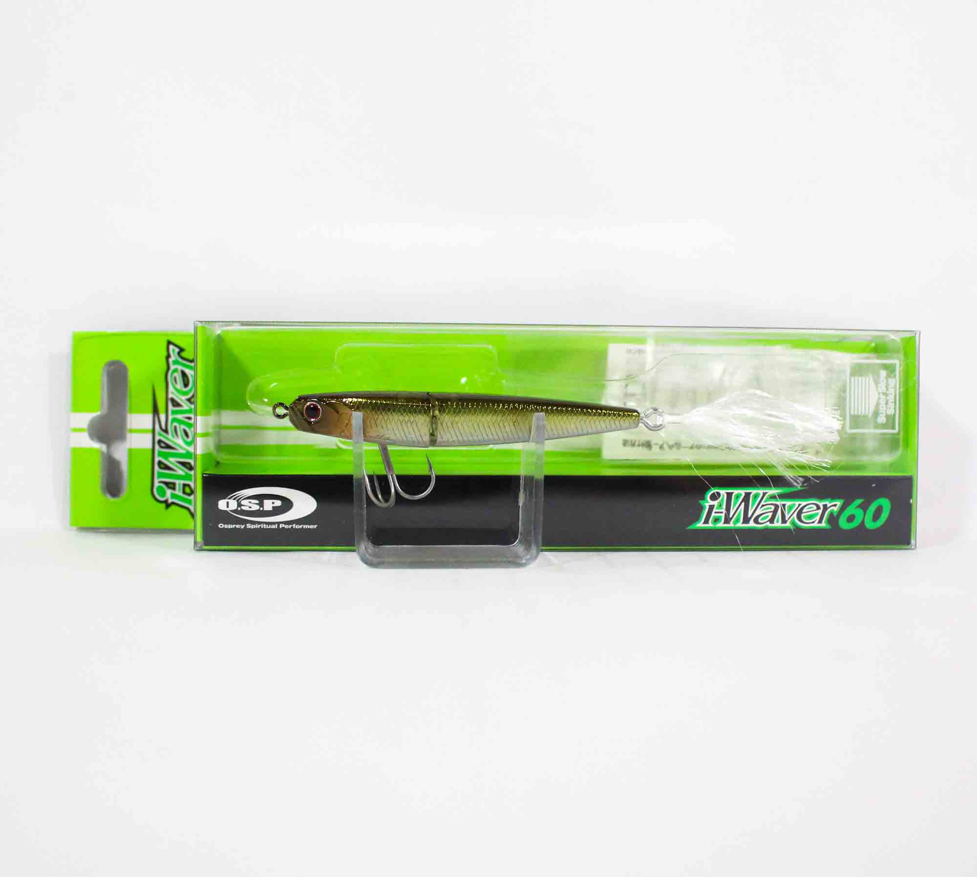 

Тонущая приманка OSP i-Waver 60 SSS H-22 (9725)