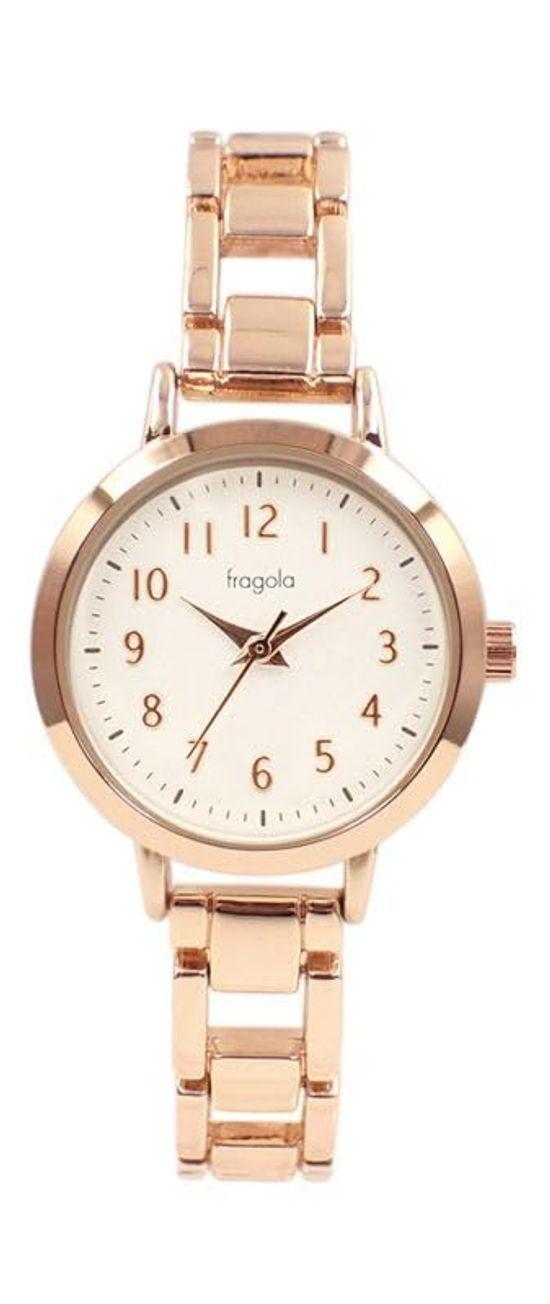 

[Follow] Watch fragola Basic Ladder Metal Watch N04422A-2 PG Women s Rose Gold