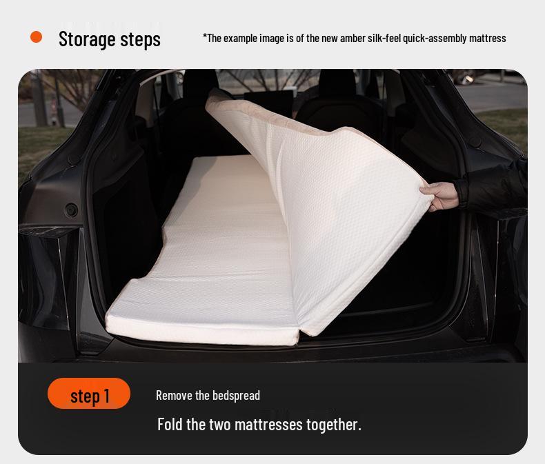Xiaomi SU7 YU7 Trunk Inflatable Car Mattress Pad for Back Seat Sleeping.