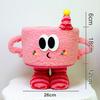Cartoon Storage Basket with Eyes Legs Large Capacity Vibrant Color Adorable Storage Box Multi-functional Organizer