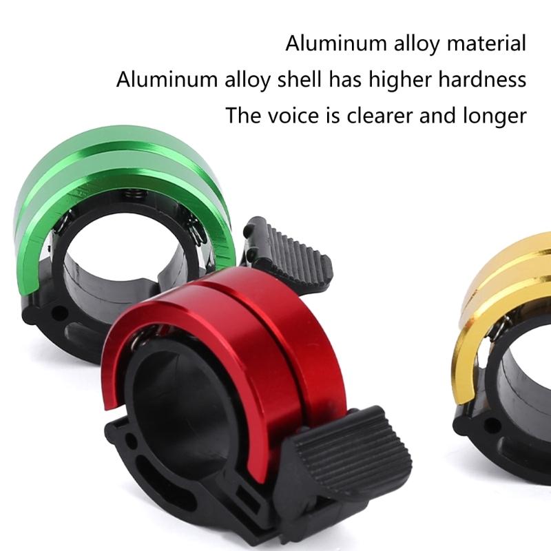 Mini Safety Cycling Warning Alarm Bike Rings Classical Bicycles Bells Horn Small Clear Loud Sound Handlebar Rings Horn