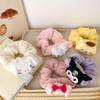 Cinnamoroll Plush Hair Tie: Fluffy Cartoon Hair Rope for Girls