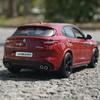 Bburago 1:24 Alfa Romeo Stelvio Alloy Car Diecasts & Toy Vehicles Car Model Miniature Scale Model Car Toy For Children ze7
