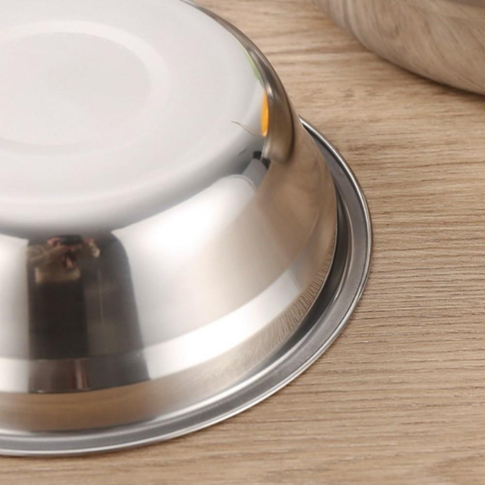 Stainless Steel Soup Pot Food Grade Salad Mixer Basin  Kitchen Cooking Tools