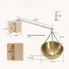 Sauna Room Stainless Steel Essential Oil Bowl Round 12CM Aromatherapy Bowl Sweat Steaming Room Accessories
