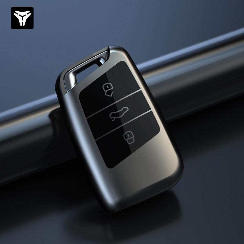 Чехол для ключей Volkswagen для Lavida, Tiguan L, Sagitar, Bora, Polo, Tayron, Tayron X и T-Cross.