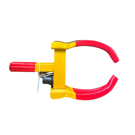 Zámek na kolo Bezpečnostní zámek na auto Vysoce pevná odolná konstrukce Univerzální Jednoduchá instalace Bezpečný zámek na kolo proti krádeži s klíči