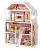 Nordic Princess Wooden Dollhouse - Large Villa for Children's Pretend Play