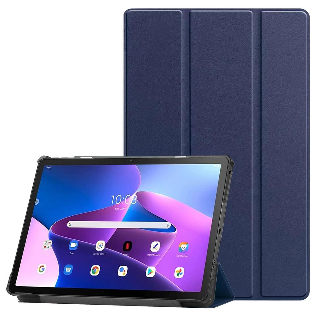 Etui Na Tablet Lenovo Tab M10 Fhd Plus 10.6 3 Gen 3Rd 3Gen 2023 Tb-125Fu / Tb-128Fu Case Book Cover Granatowe