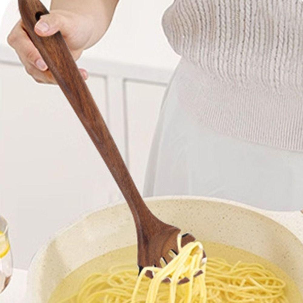 4-8pcs Wooden Kitchen Utensils Set Natural Material Kitchen Shovel Set Cooking Spoon  Salad