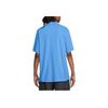 Nike Logo Embroidered Button Short Sleeve Loose Polo Shirt Men Polo Shirts Blue FN3895-412