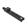 Rail Nodal Slide Clamp Aluminum 1 4inch Screw Scale Level for Arca Nodal Slide Quick Release Clamp for Ball Heads