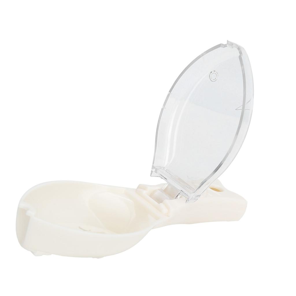 Scale Scraper Manual Lightweight Remove Fish Scales Remover Removing Tool Kitchen SuppliesWhite