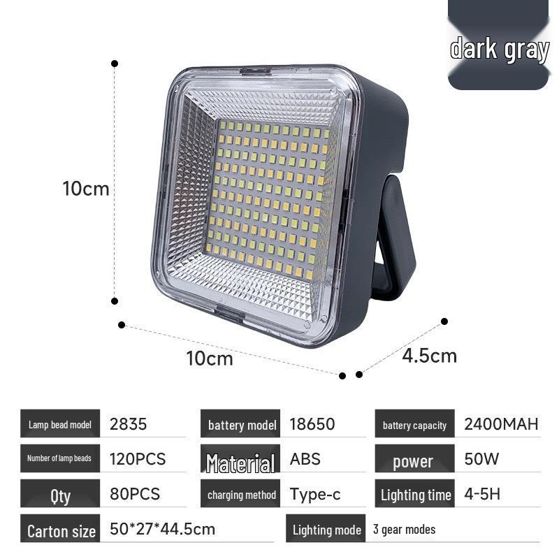 Super Bright Mini LED Solar Floodlight for Outdoor and Emergency Use
