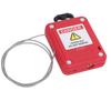 Lockout Tagout Cable Lock Adjustable Self Locking Wire Lock with Stainless Steel Cable for Electric
