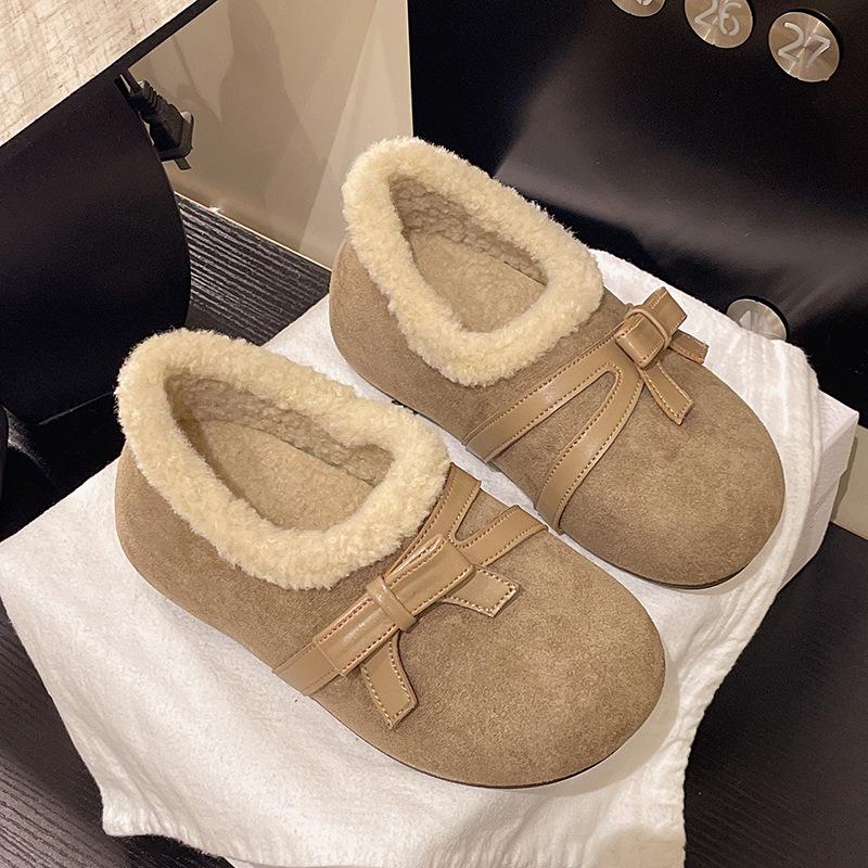 

Women s thick-soled winter a footstool lightweight warm anti-cold padded snow boots non-slip wear casual sneakers Le Fu cotton shoes 40 хаки