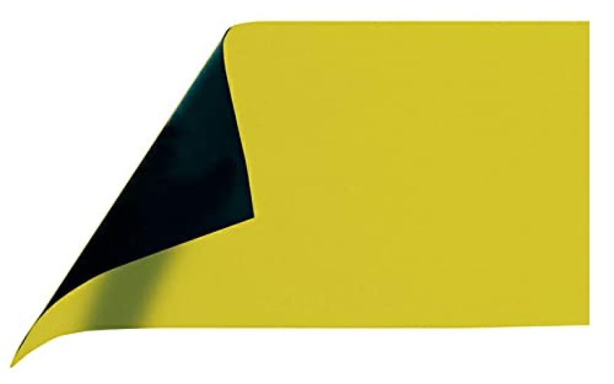 

Shinwa Sokutei Mag Sheet Shiny 200 x 100mm 72044 A-Yellow жовтий