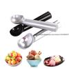 Nonstick Anti-Freeze Ice Cream Scoop Aluminum Ice Cream Spoon Melon Ball Cookie Dough Scoop Ice Cream Tools KC0080