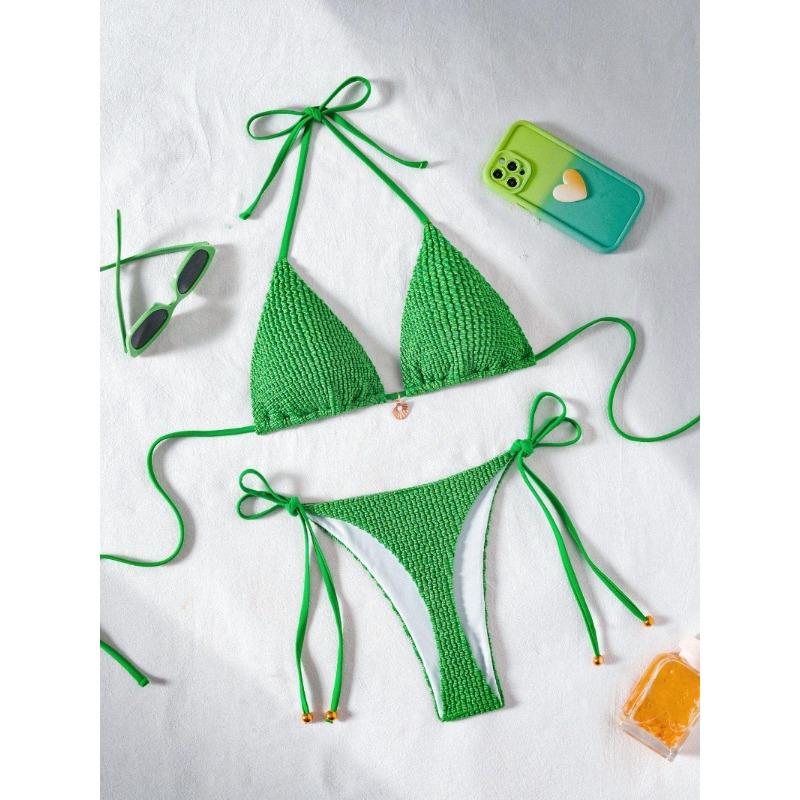Nové dámské šněrovací bikiny Plavky Prémiové plavky Sexy plážový oblek Letní móda