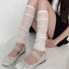 Summer Thin Leg Warmers Womens Long Stockings Knee High Breathable Leg Warmer