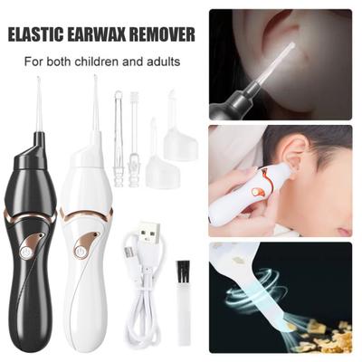 Electric Ear Wax Remover with Built-in LED Lights Ear Pick Spoon
