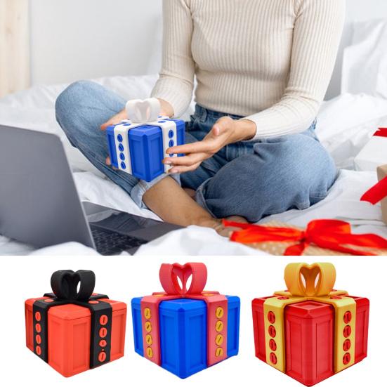 3D Annoying Gift Box with Screws Puzzle Gift Box with Twist Storage Interactive Desk Prank Box for Christmas Home Decor